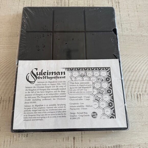 New! Rare, vintage 2004 Against the Odds Suleiman the Magnificent (NIS) - Picture 2 of 2